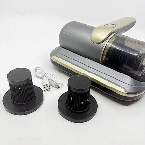 PATO Wireless Mattress Vacuum UV Light HEPA Bed Cleaner Gold